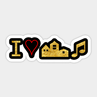 MUSIC IS LIFE Sticker